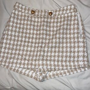 Houndstooth Skort